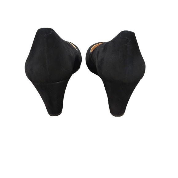 Nine West Suede Wedge Heels Aize 9.5 - Picture 3 of 7